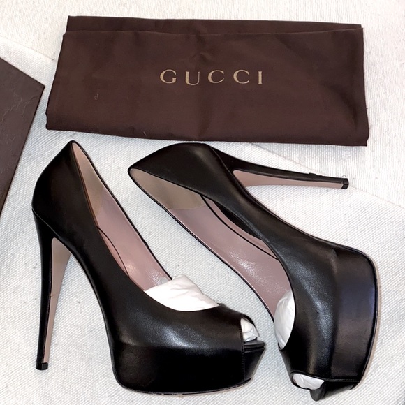 Gucci Platform Heels - Picture 1 of 5
